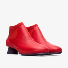 Camper Red Ankle Boots Womens - Alright Online Ireland | AOBMG7051